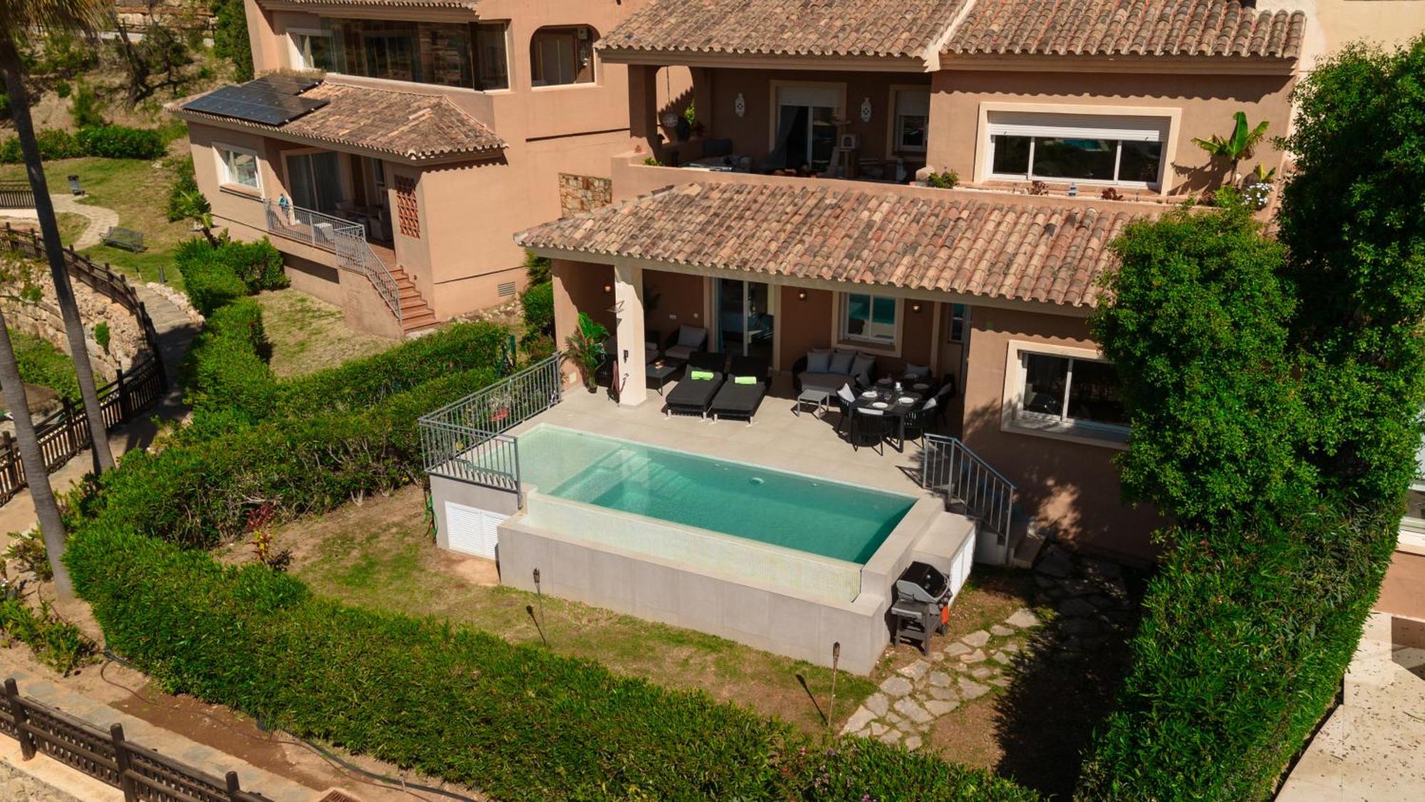 Apartmán Private Heatable Infinity Pool With Sea Views In La Mairena, Marbella Sitio de Calahonda Exteriér fotografie