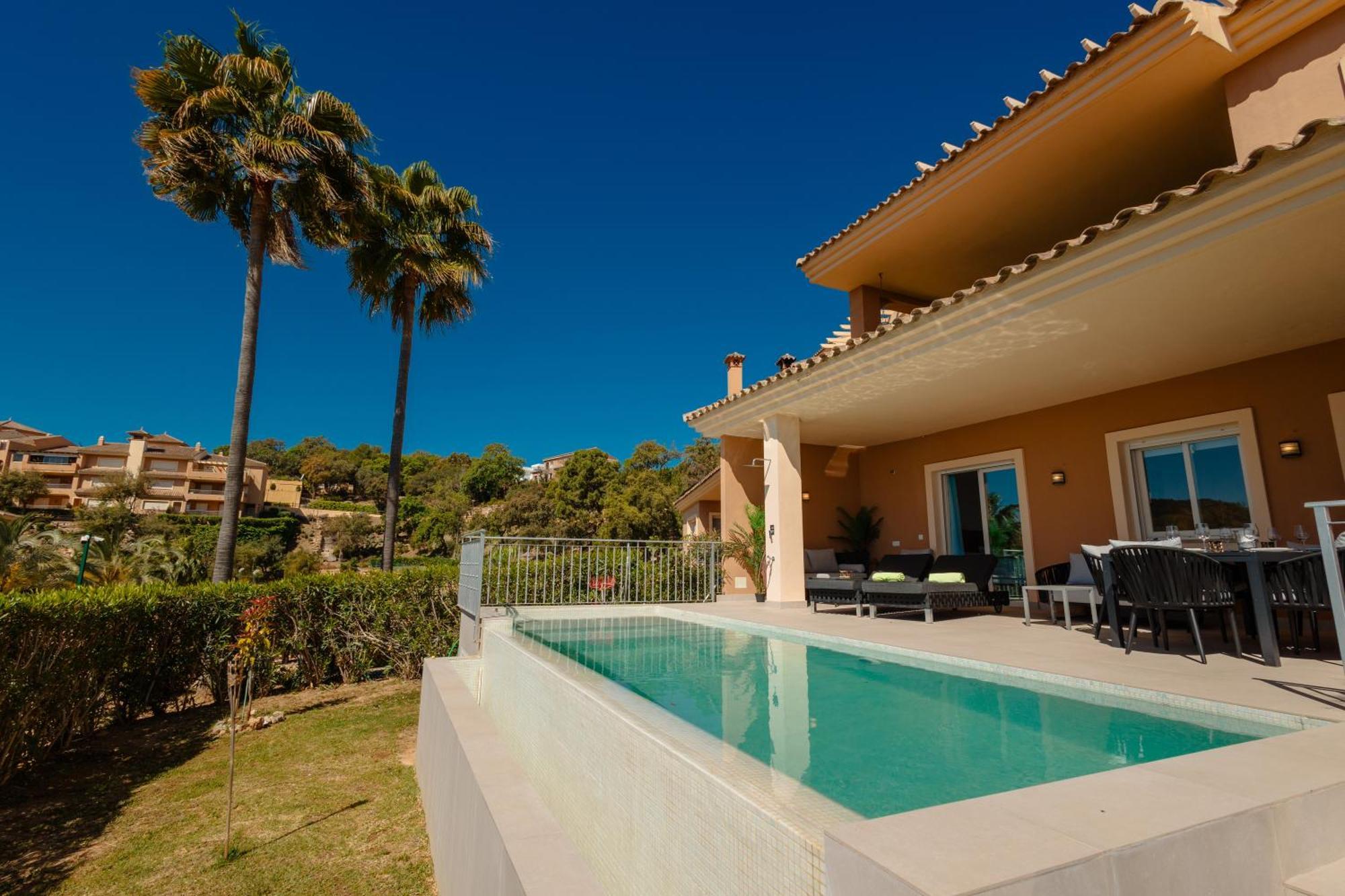 Apartmán Private Heatable Infinity Pool With Sea Views In La Mairena, Marbella Sitio de Calahonda Exteriér fotografie